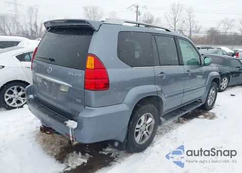2005 Lexus Gx 470 from USA, damaged, VIN JTJBT20X550081963